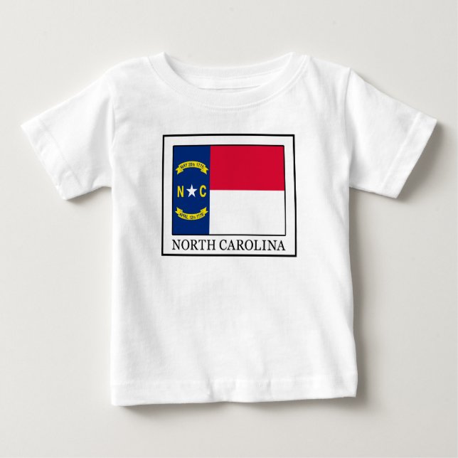 T-shirts Carolina do Norte (Frente)