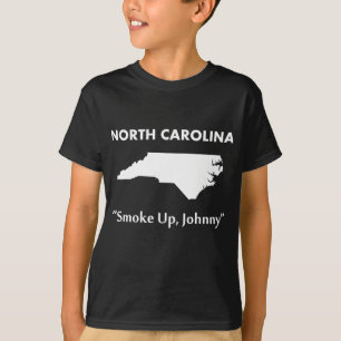 T-shirts Carolina do Norte - Fumaça, Johnny!