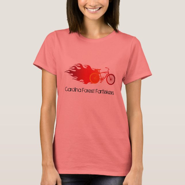 T-shirts Carolina Forest Fartlekers - Comemos colinas (Frente)