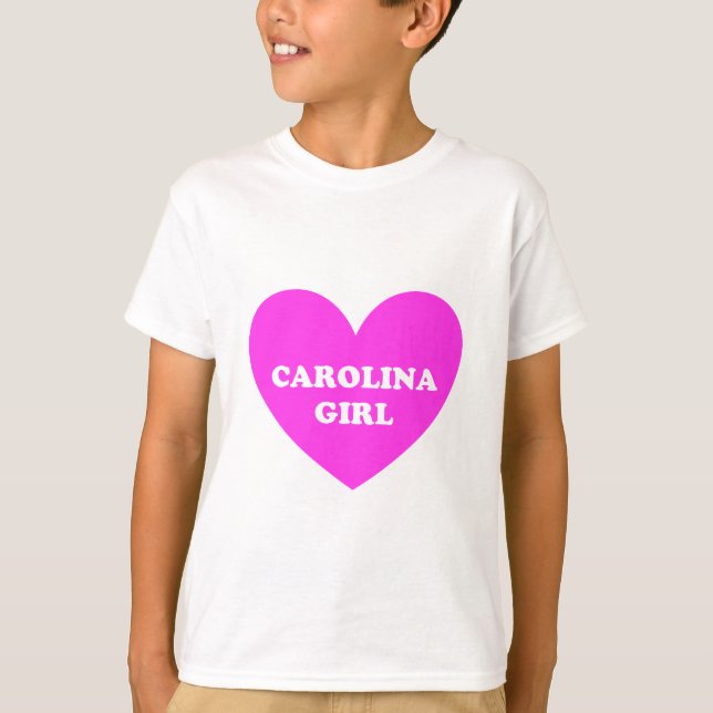 T-shirts Carolina Girl (Frente)