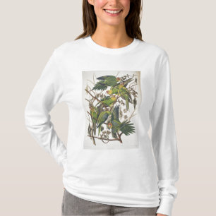 T-shirts Carolina Parakeet, de 'Birds of America', 1829