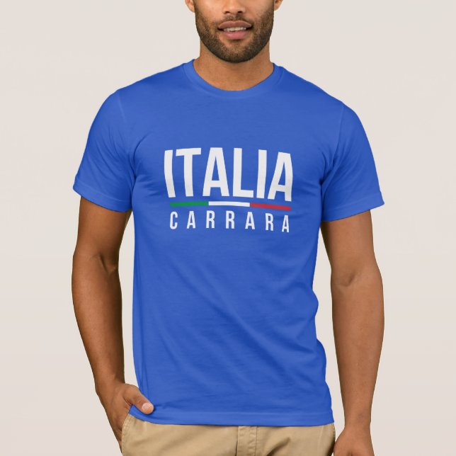 T-shirts Carrara Italia (Frente)