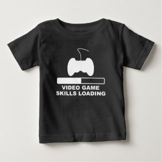 T-shirts Carregamento das habilidades do jogo de vídeo