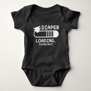 T-shirts Carregamento de fralda