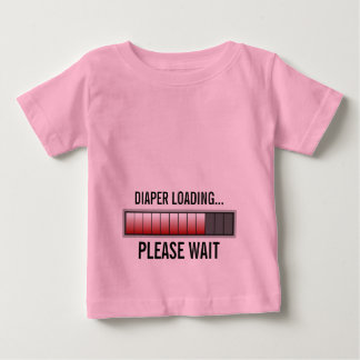 T-SHIRTS CARREGAMENTO DE FRALDAS
