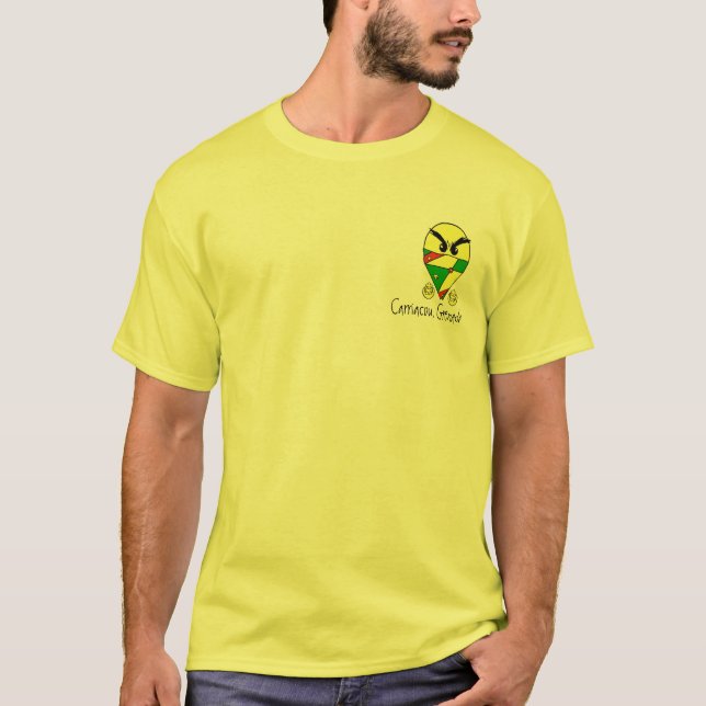 T-shirts Carriacou, Grenada (Frente)