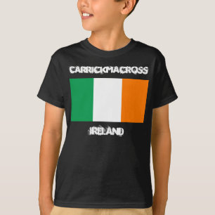 T-shirts Carrickmacross, Irlanda com crianças da bandeira i