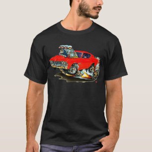 T-shirts Carro 1968-69 do vermelho de Chevelle
