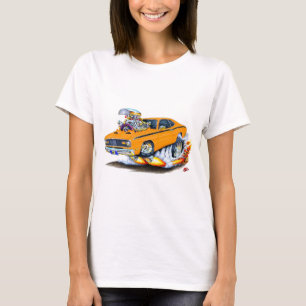 T-shirts Carro 1970-74 da laranja do espanador de Plymouth
