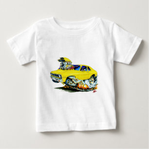 T-shirts Carro 1971-74 amarelo da nova