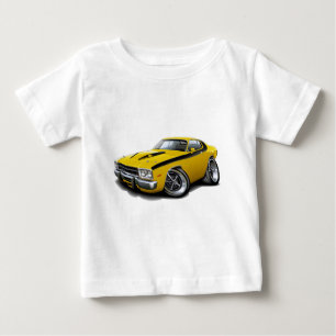 T-shirts Carro 1973-74 Amarelo-Preto do Roadrunner