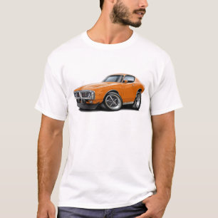 T-shirts Carro 1973-74 da laranja do carregador