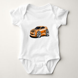 T-shirts Carro 2010-11 Alaranjado-Preto de Camaro
