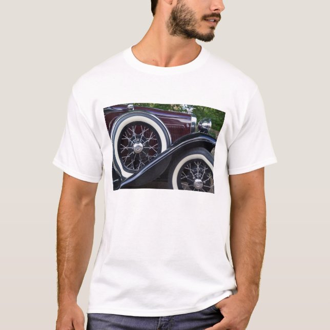T-shirts Carro Clássico Ford A 1930 (Frente)