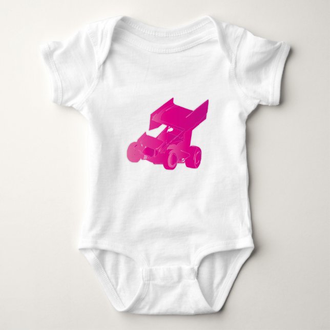 T-shirts Carro cor-de-rosa (Frente)