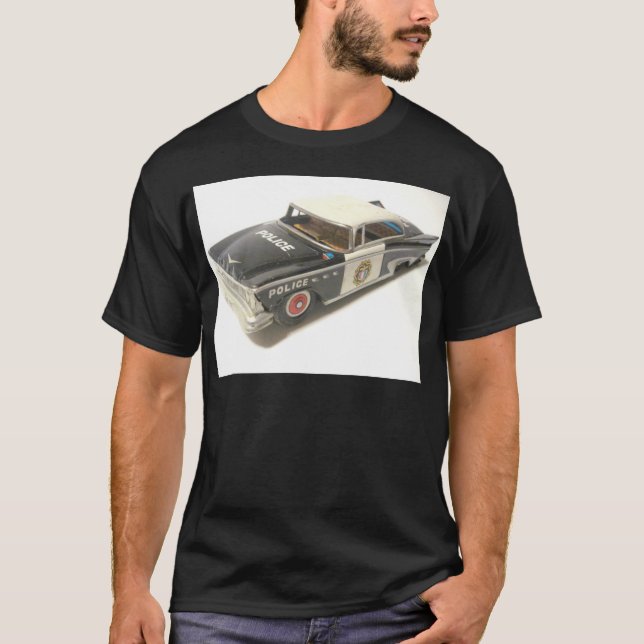T-shirts Carro da Polícia (Frente)
