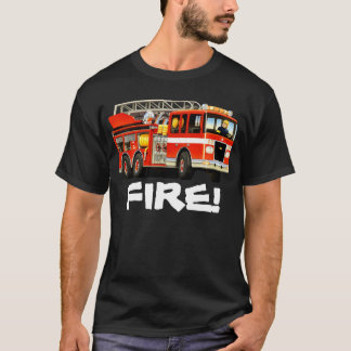 T-shirts Carro de bombeiros