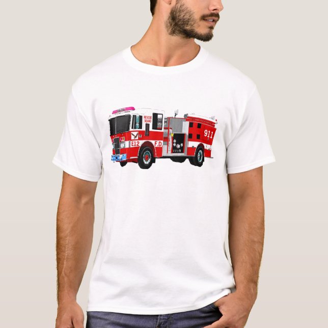 T-SHIRTS CARRO DE BOMBEIROS (Frente)