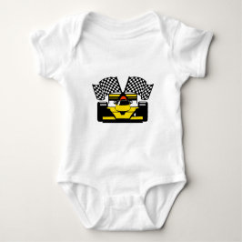 T-SHIRTS CARRO DE CORRIDAS AMARELO