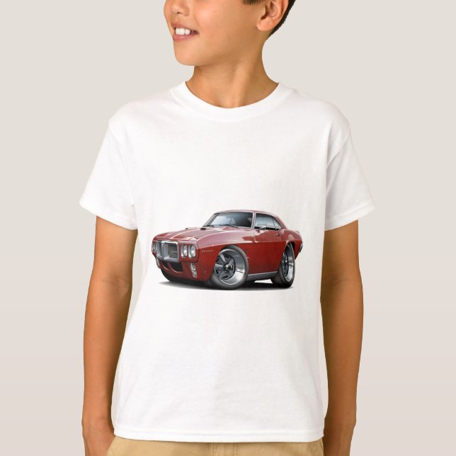 T-shirts Carro de Máron 1969 Firebird (Frente)