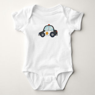 T-shirts Carro de polícia customizável bonito