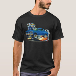 T-shirts Carro do azul de 1965 GTO