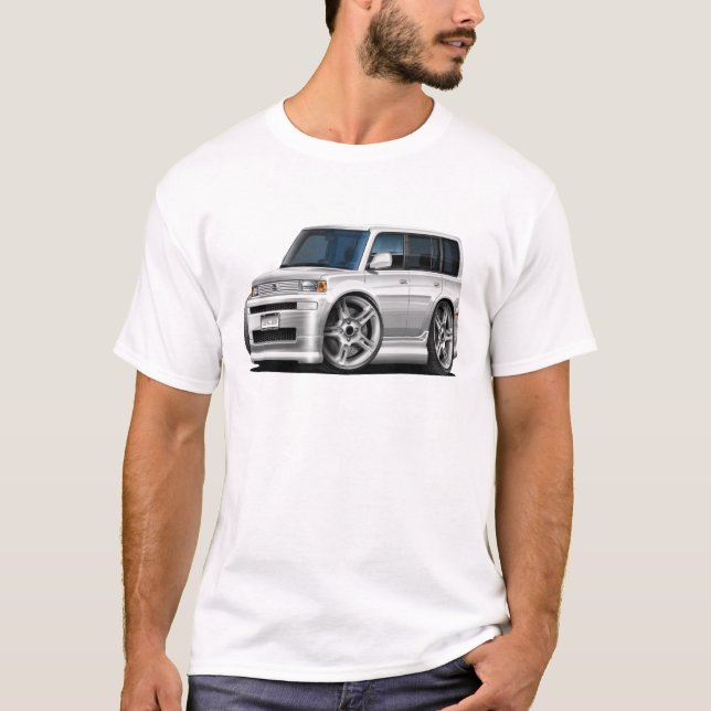 T-shirts Carro do branco do enxerto XB (Frente)