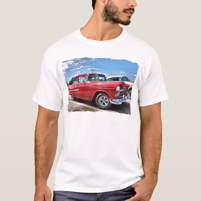 T-shirts carro do clássico do 50 (Frente)
