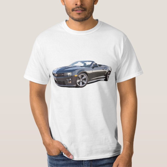 T-shirts Carro do músculo de Camaro de 2013 Convertible (Frente)