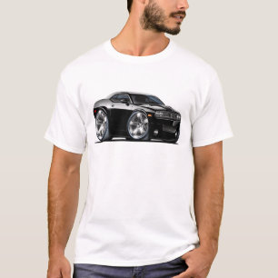 T-shirts Carro do preto do desafiador de Dodge