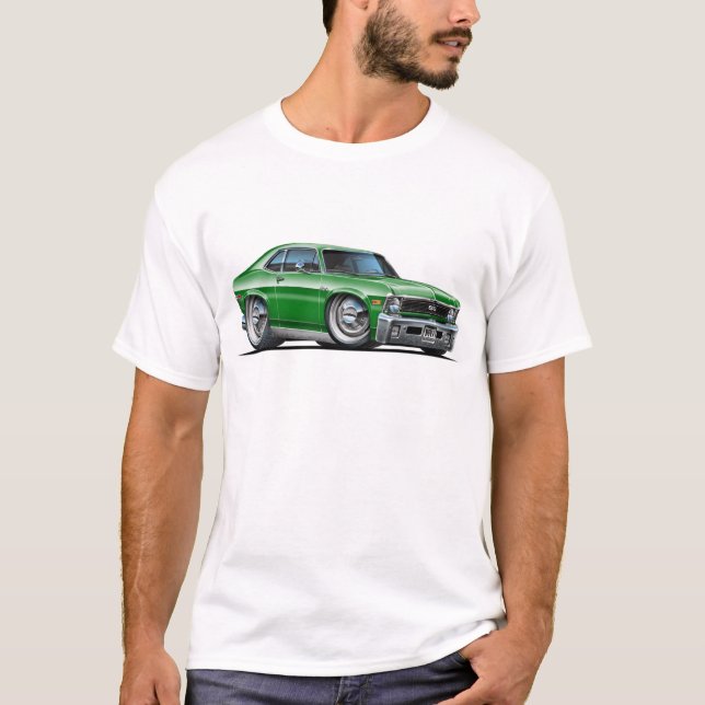 T-shirts Carro do verde da nova de Chevy (Frente)