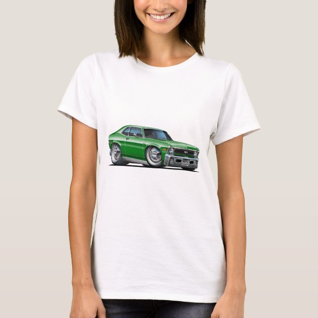 T-shirts Carro do verde da nova de Chevy (Frente)