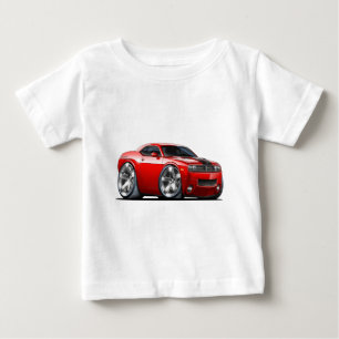 T-shirts Carro do vermelho do desafiador de Dodge