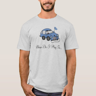 T-shirts Carro Elétrico - onde eu conecto?