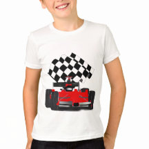 Carro Race Vermelho com Sinalizador Verificado