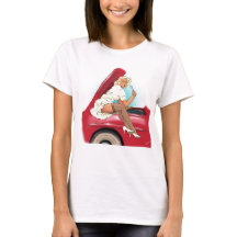 Carro retro e modelo