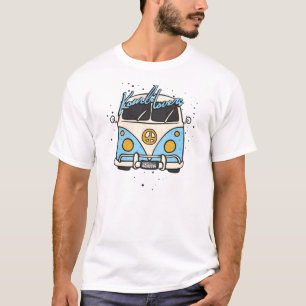 T-shirts carro velho - azul