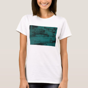 T-shirts Carro verde abstrato