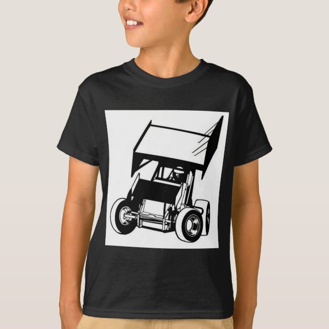 T-shirts Carro voado do sprint (Frente)