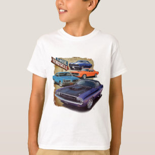 T-shirts Carros americanos do músculo