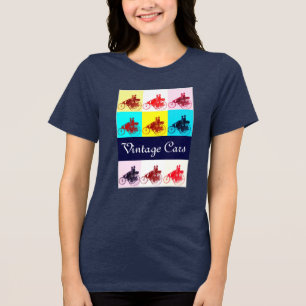 T-shirts carros vintage Reunindo Arte Pop