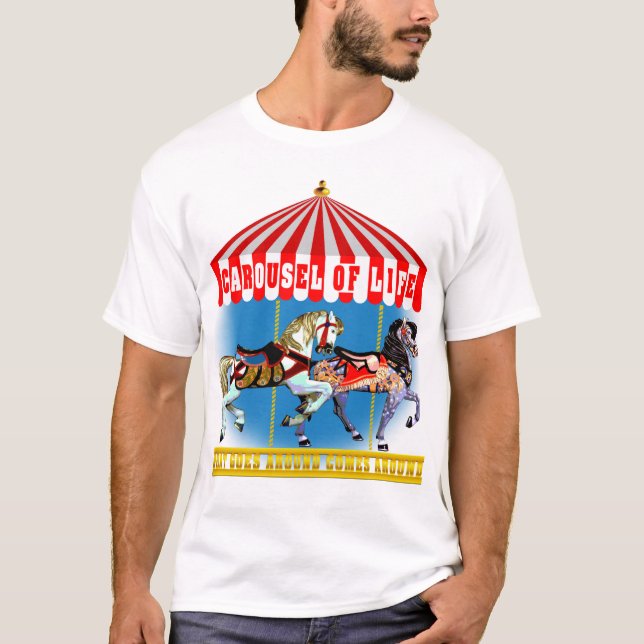 T-SHIRTS CARROSSEL DA VIDA T (Frente)