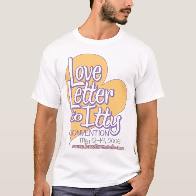 T-shirts Carta de amor a Itty (Frente)