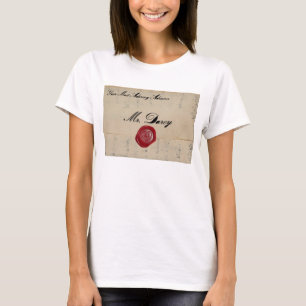 T-shirts Carta de amor do Sr. Darcy Regência