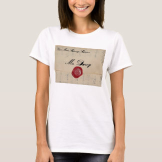 T-shirts Carta de amor do Sr. Darcy Regência