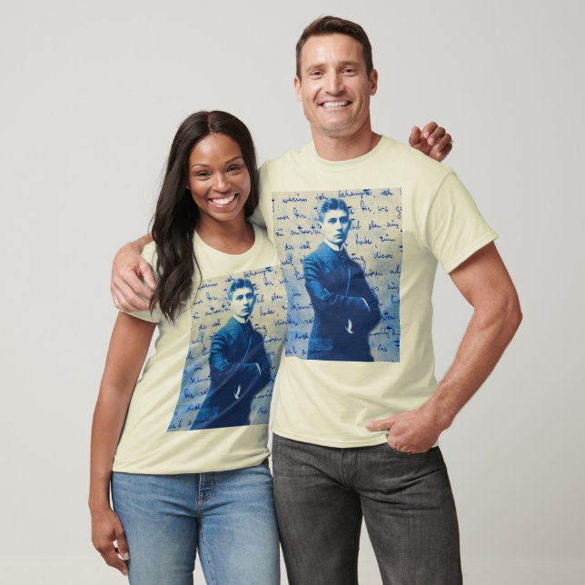 T-shirts Carta De Kafka (Unissex)