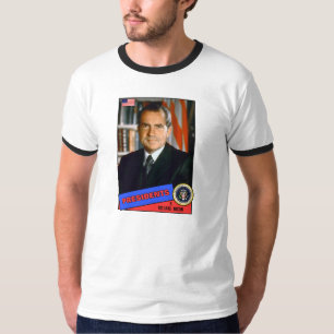 T-shirts Cartão de beisebol de Richard Nixon