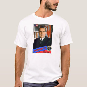 T-shirts Cartão de beisebol de Richard Nixon