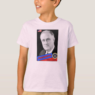 T-shirts Cartão de Beisebol Franklin D. Roosevelt