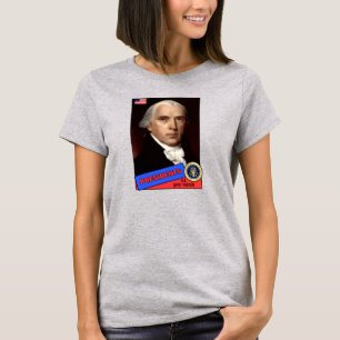 T-shirts Cartão de beisebol James Madison